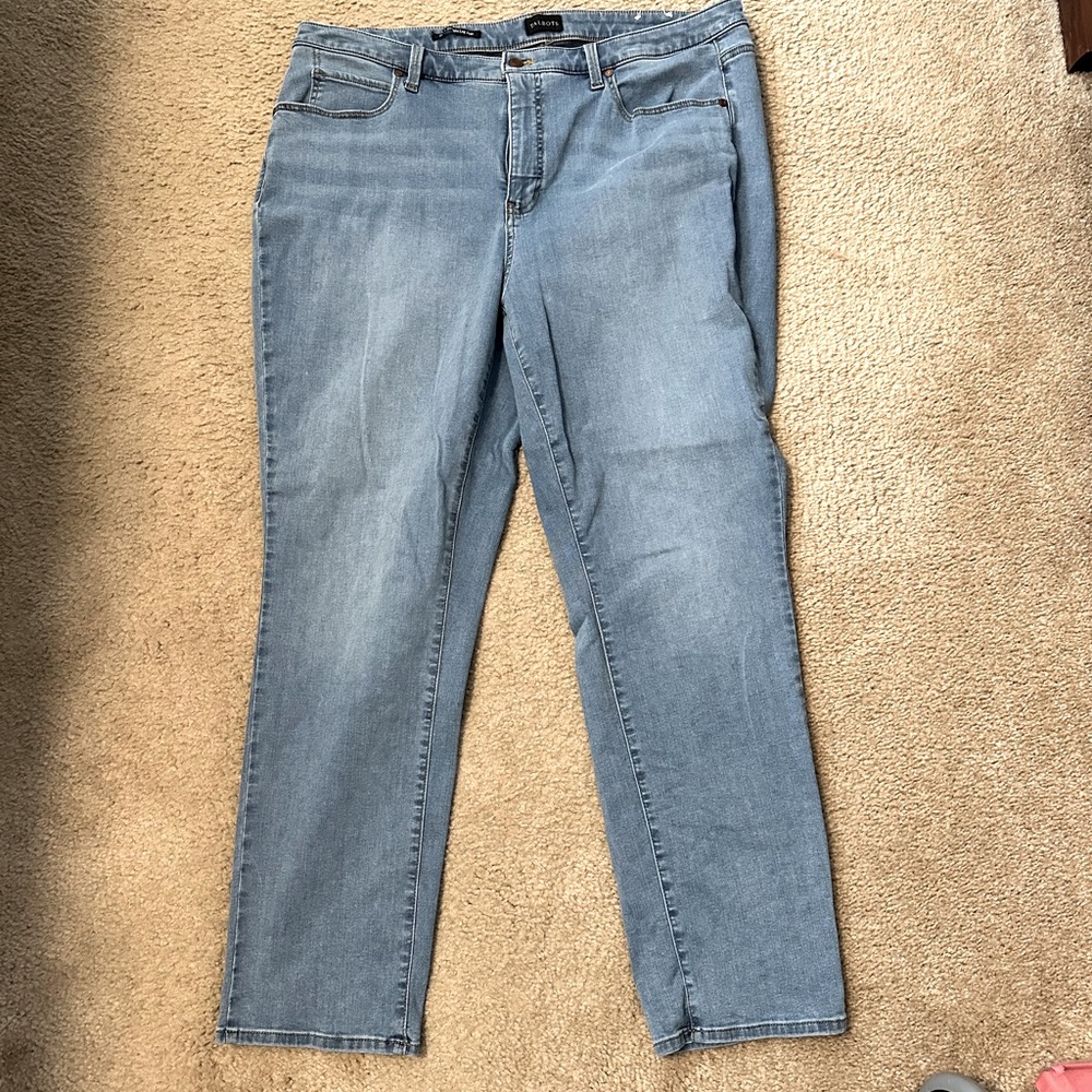 Size 18W straight leg Jeans